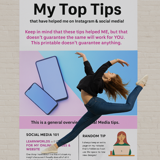 Studio Social Cheat Sheet