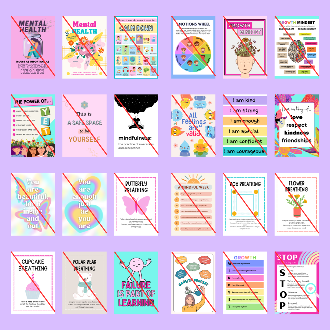 Mindset Mastery Posters