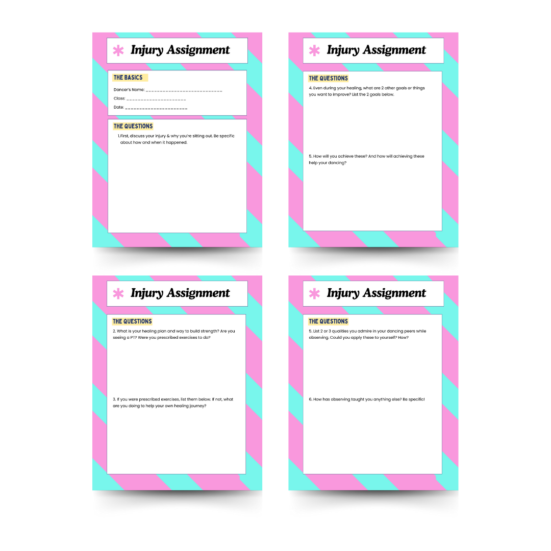 The Injury Observation Log