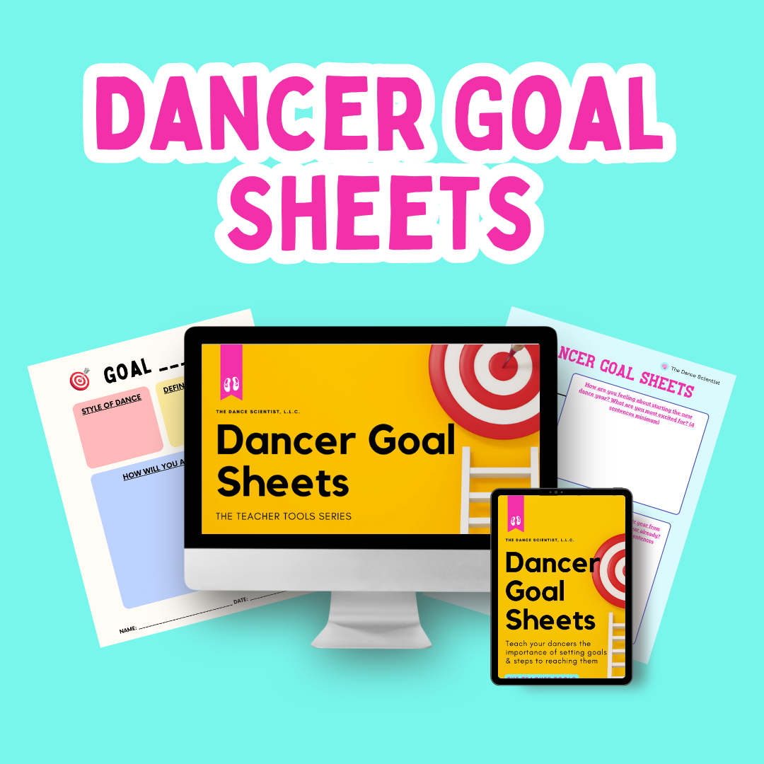 Dancer Goal Sheets