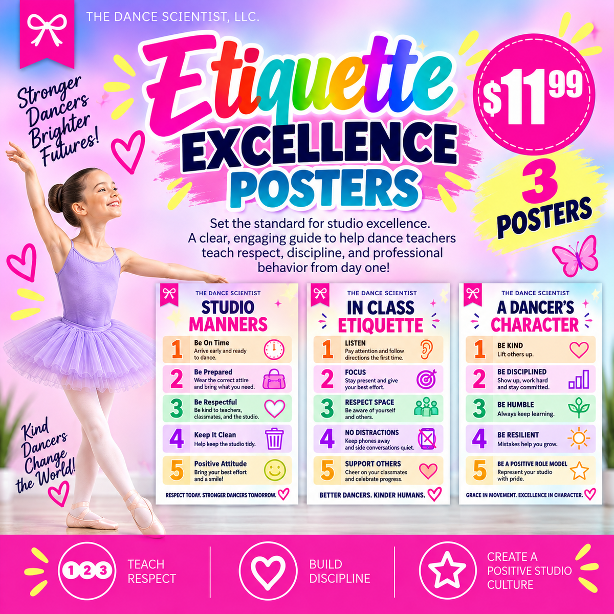 Etiquette Excellence Posters