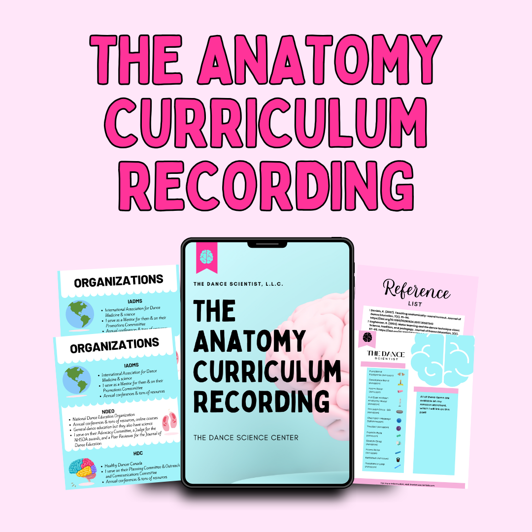 The Anatomy Curriculum Recording