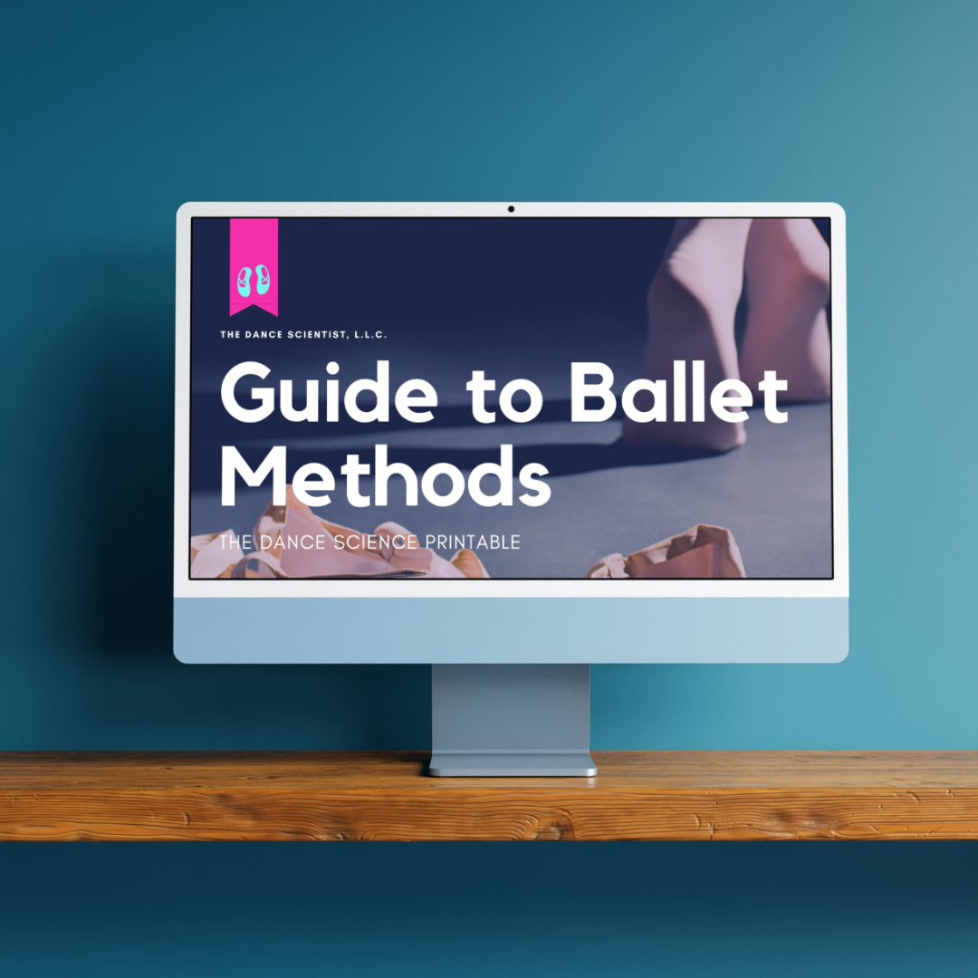 Guide to Ballet Methods – The Dance Science Shop