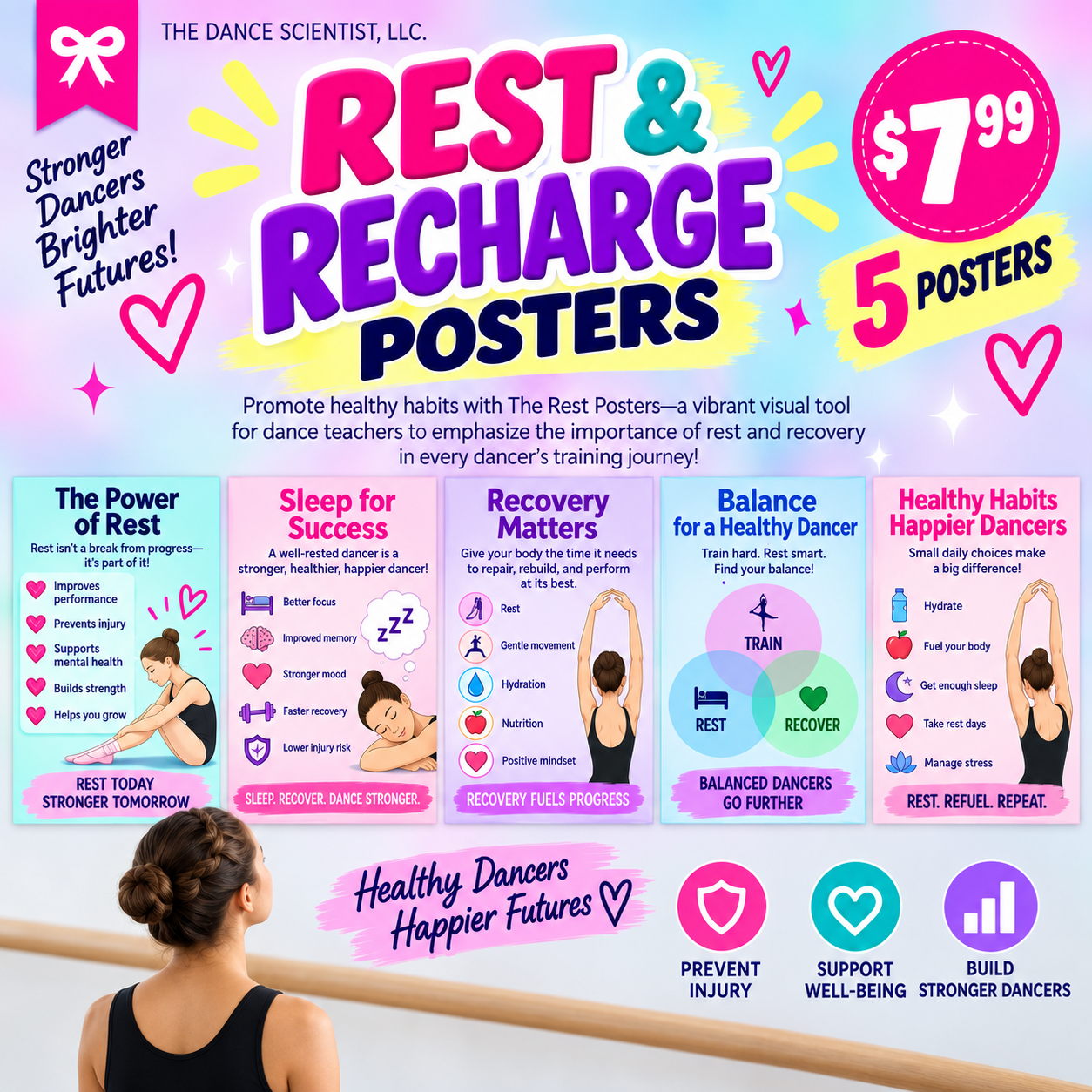Rest & Recharge Posters