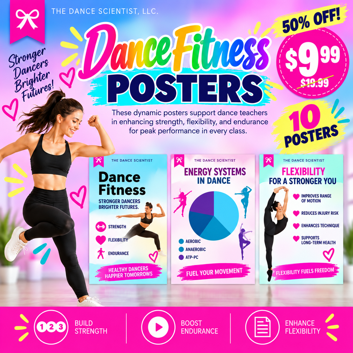 Dance Fitness Posters