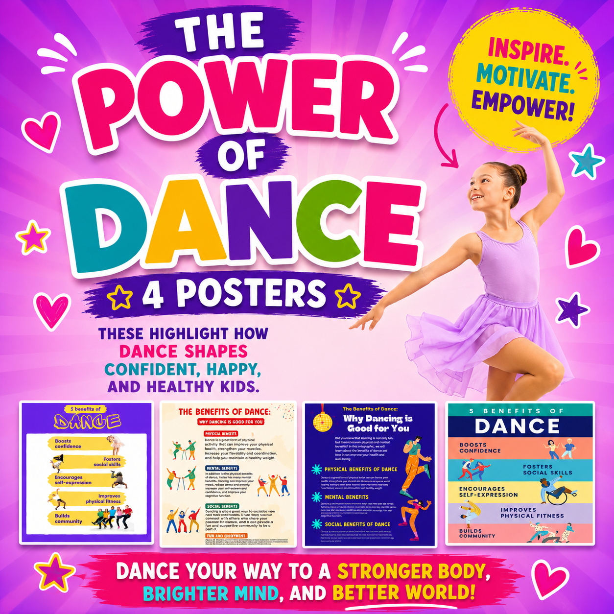 Power of Dance Posters