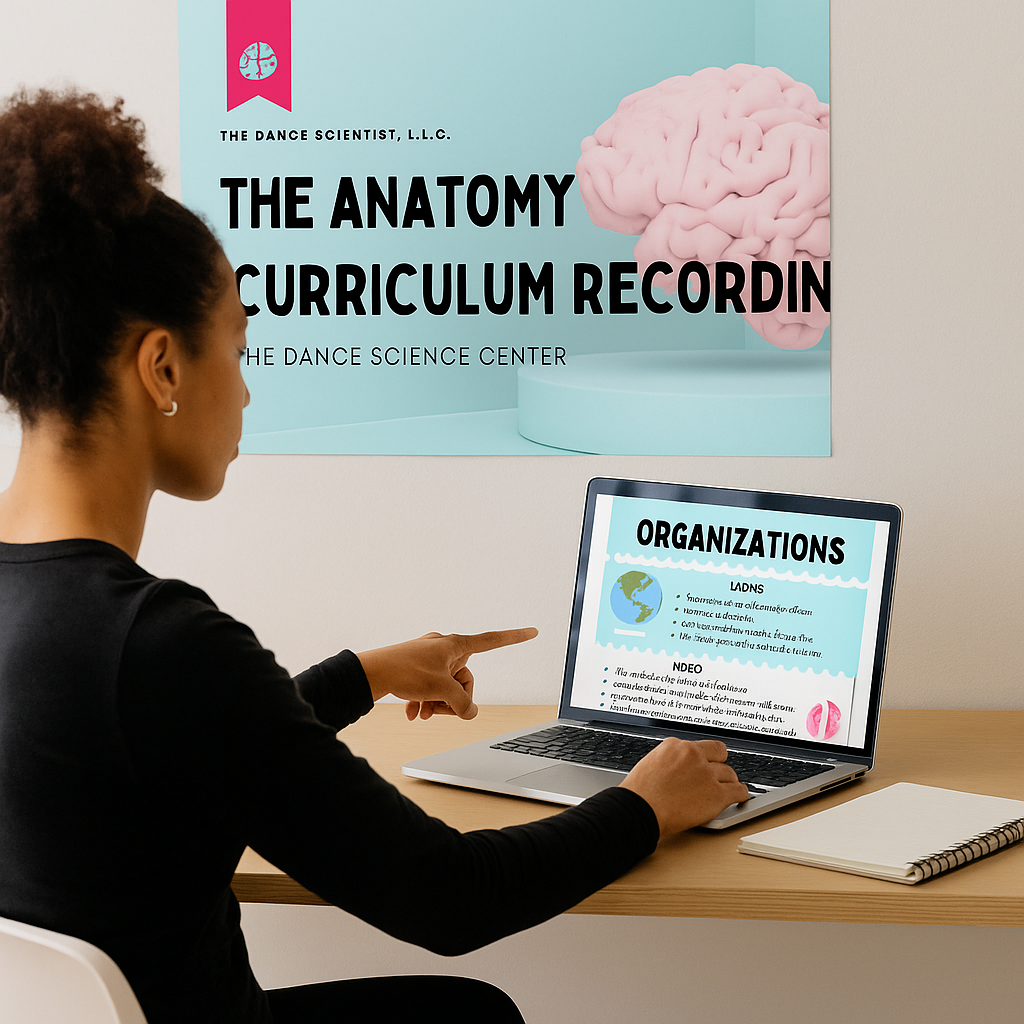 Dance Science The Anatomy Curriculum Recording – The Dance Science Shop