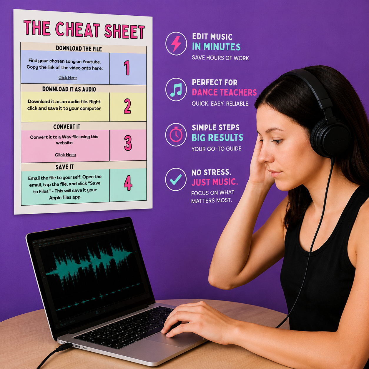 Music Edit Cheat Sheet