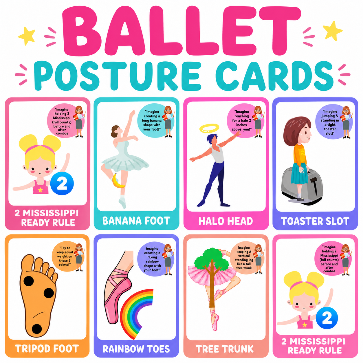 The Ballet Posture Cards