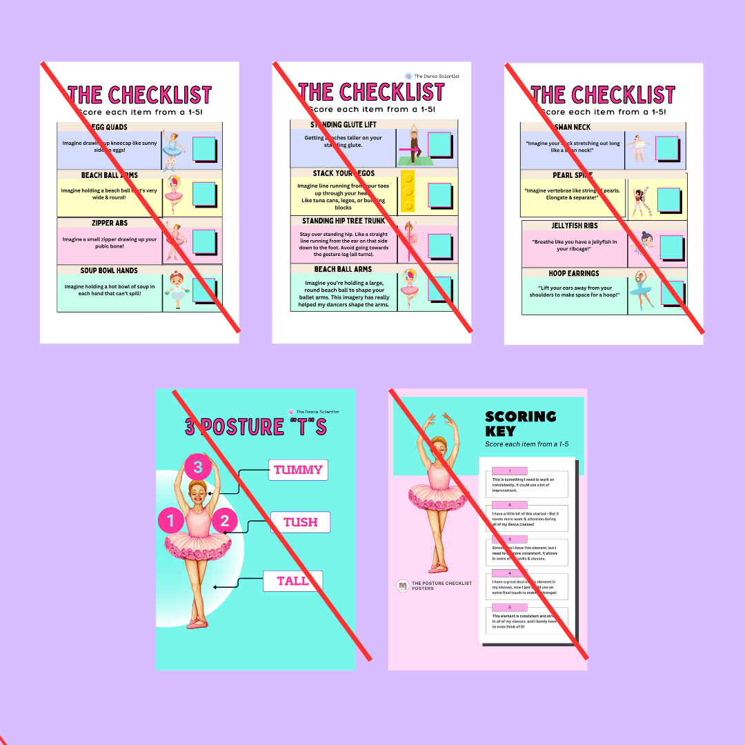 Posture Check & Correct Posters